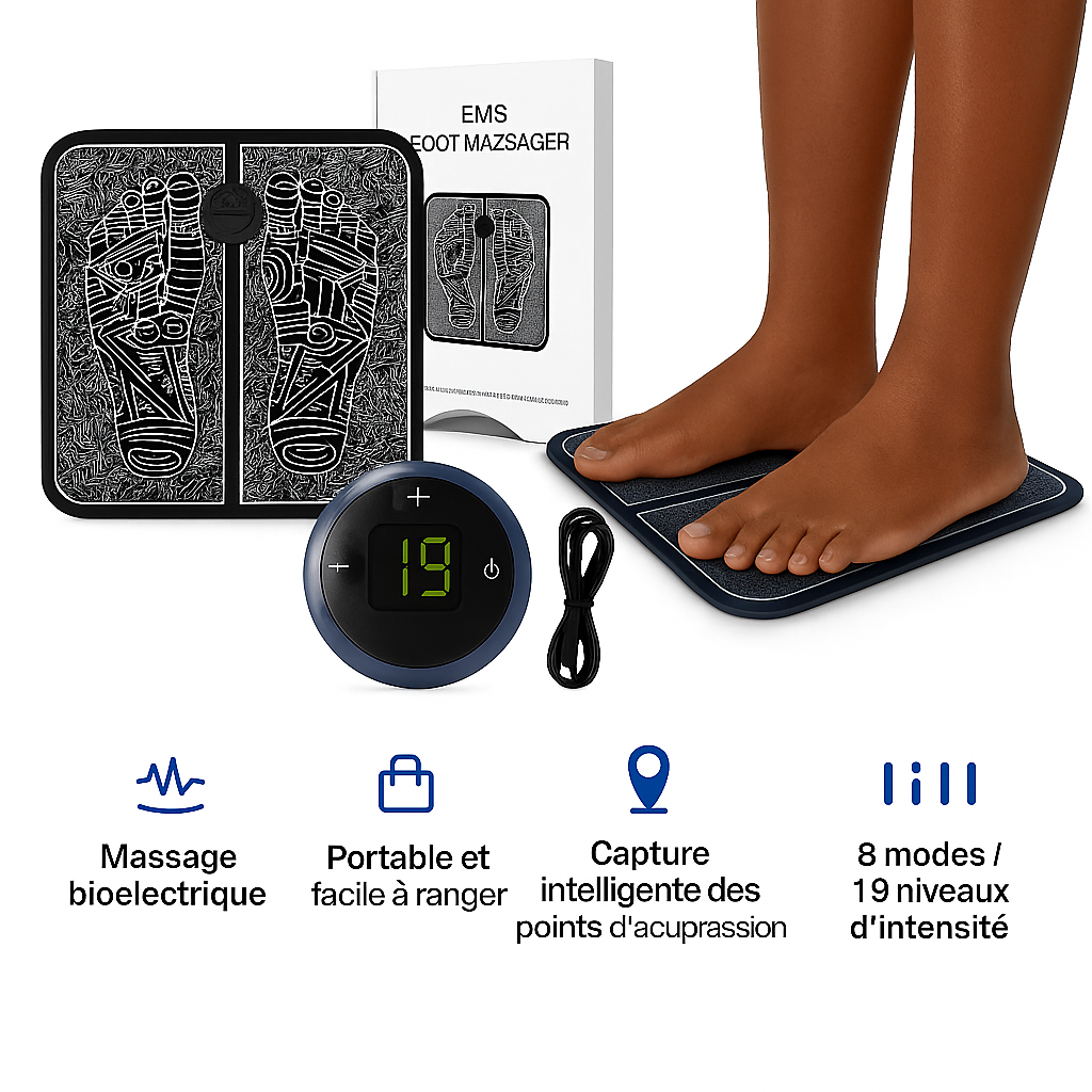 RelaxFoot™ – Le tapis de massage qui libère vos pieds de la douleur 😌✨