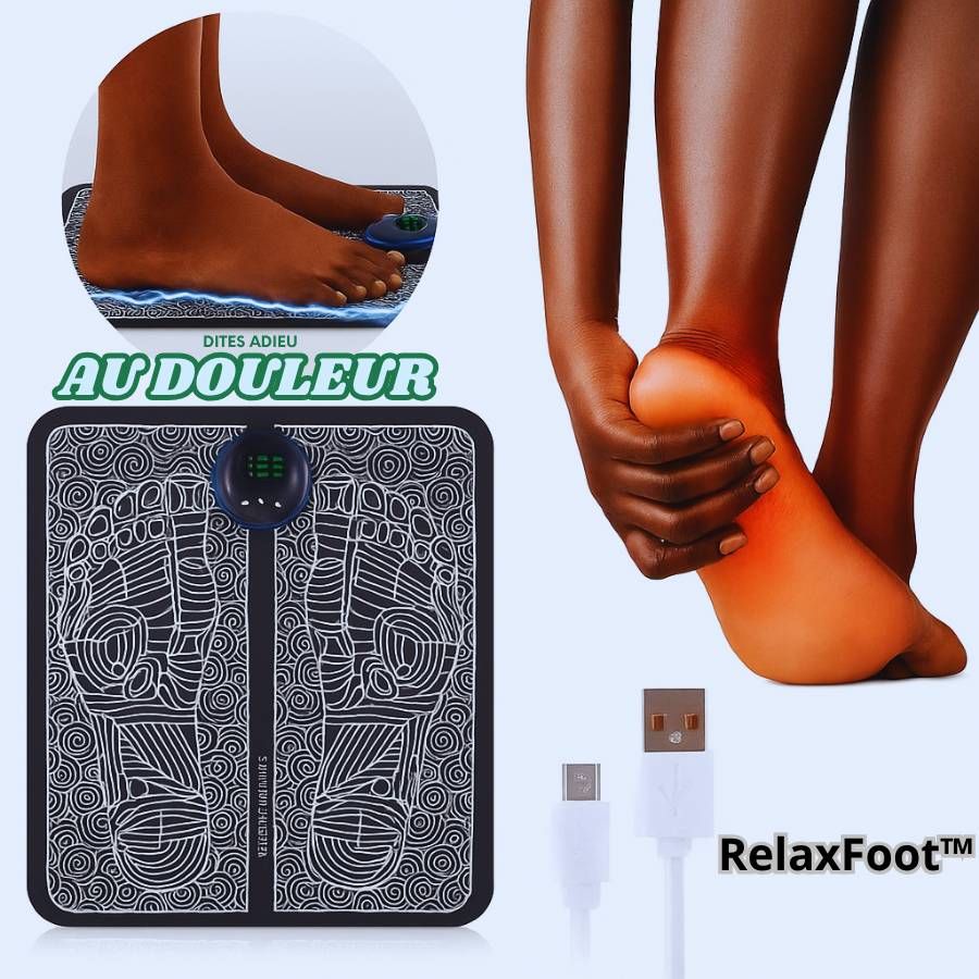 RelaxFoot™ – Le tapis de massage qui libère vos pieds de la douleur 😌✨
