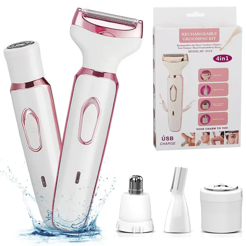 ✨ LadyShaver 4 en 1 – Votre allié beauté au quotidien